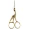 SINGER® 4.5" Gold Forged Stork Embroidery Scissors